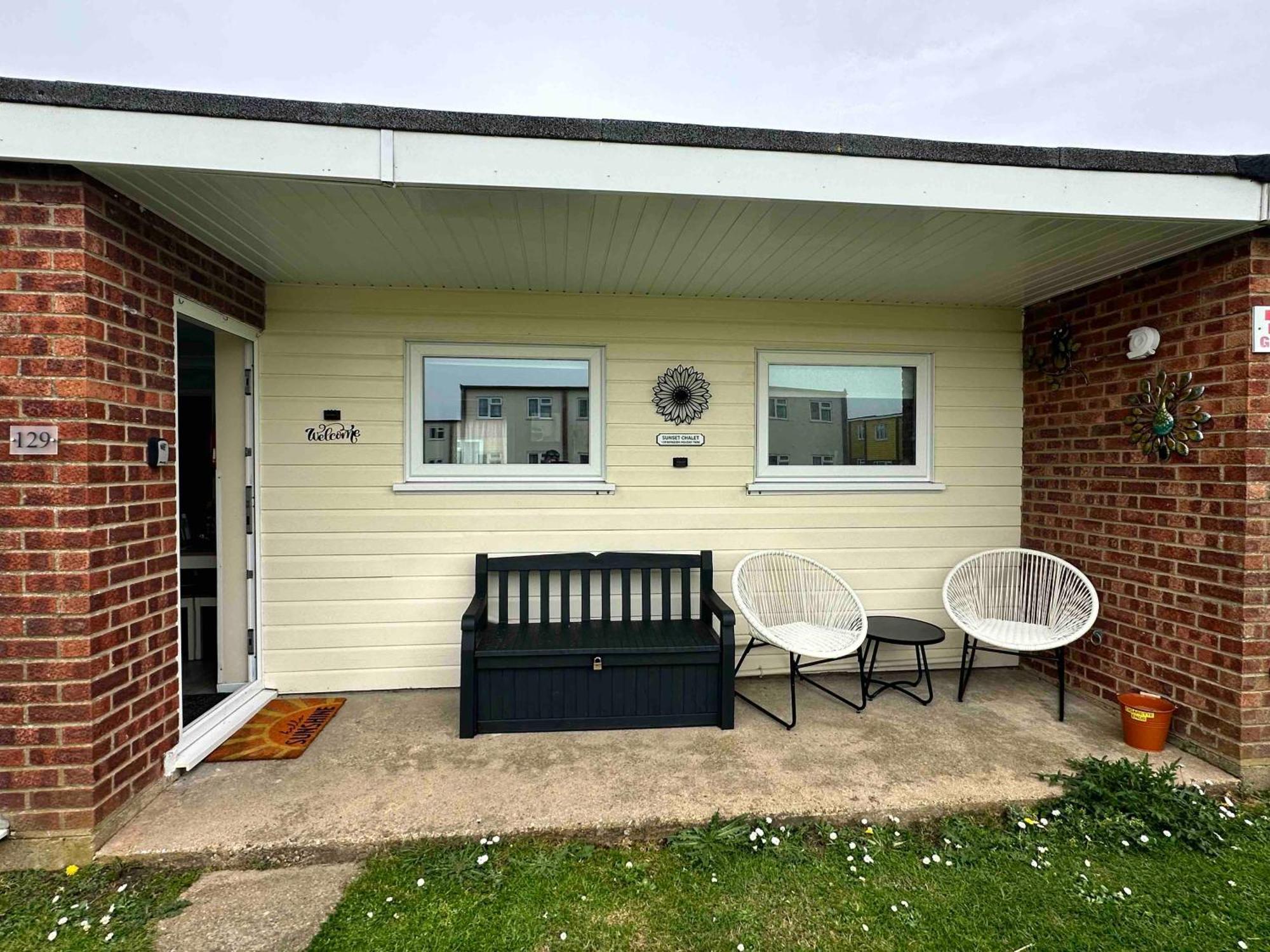 129 Sunset Chalet Hemsby Esterno foto